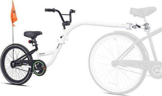 Weeride Weeride – Kazam Link Λευκό Ποδήλατο Ρυμουλκούμενο Ρυμούλκηση Τρέιλερ Προσάρτημα Ean 0016751374239