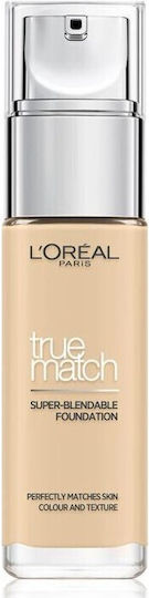 L'Oreal Paris True Match Liquid Foundation SPF17 D1-w1 Golden Ivory 30ml