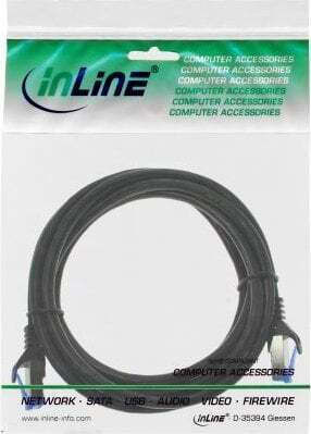 InLine U/FTP (STP) Cat.6a (Gigabit) Καλώδιο Δικτύου Ethernet 3m Μαύρο