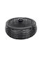 Round Cement Ashtray Lid Black 11x5cm