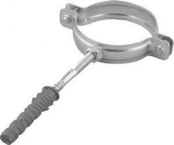 Colier de țeavă de scurgere galvanizat 120mm lungime