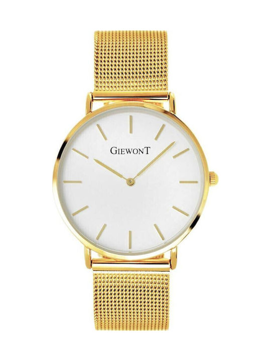 Giewont Women's Watch with Gold Metal Bracelet