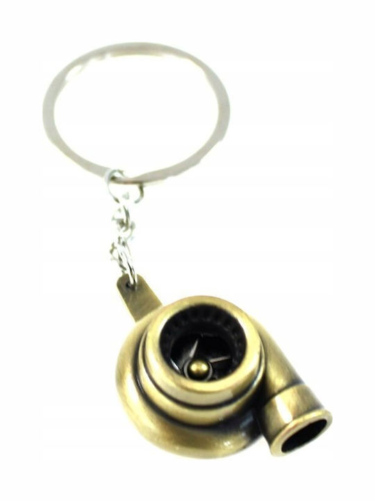 Mtuning Schlüsselanhänger Turbolader Gold