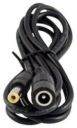 Premiumcord Stromkabel Premiumcord Stromanschluss-Verlängerungskabel 5,5/2,1 mm 1,5 m