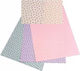Beidseitiger Karton 300g 24x34cm 3 Blatt Mix
