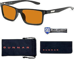 Γυαλιά Gunnar Gunnar Μοντέλο Vertex Πλαίσιο Onyx Φακός Amber Max Γυαλιά Κατά Του Μπλε Φωτός Πατενταρισμένοι Φακοί 65% Μπλε Φως 100% Προστασία Uv 7344186 811127018300