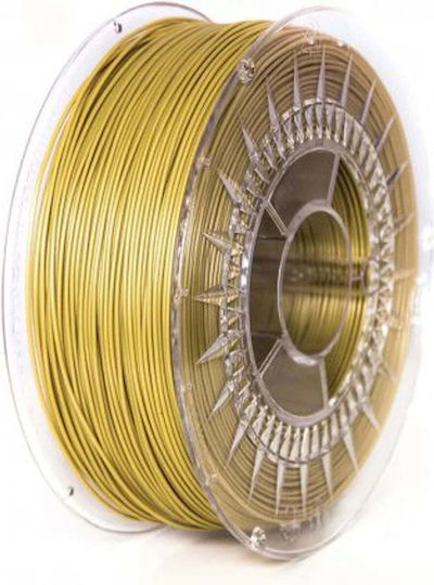 Devil Design PLA 3D Printer Filament 1.75mm Χρυσό 1τμχ (Spool)