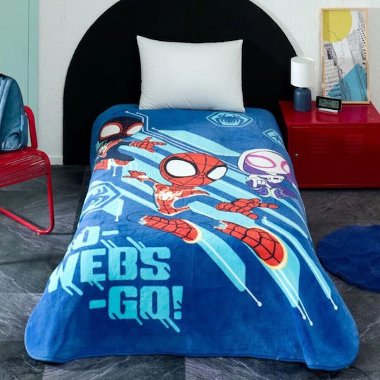 Disney Pătură Spidey Multicoloră 220x160cm