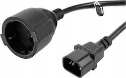 Accura IEC C14 / Schuko - IEC C14 / Schuko Cable 0.2m Accura IEC C14 / Schuko - IEC C14 / Schuko Cable 0.2m