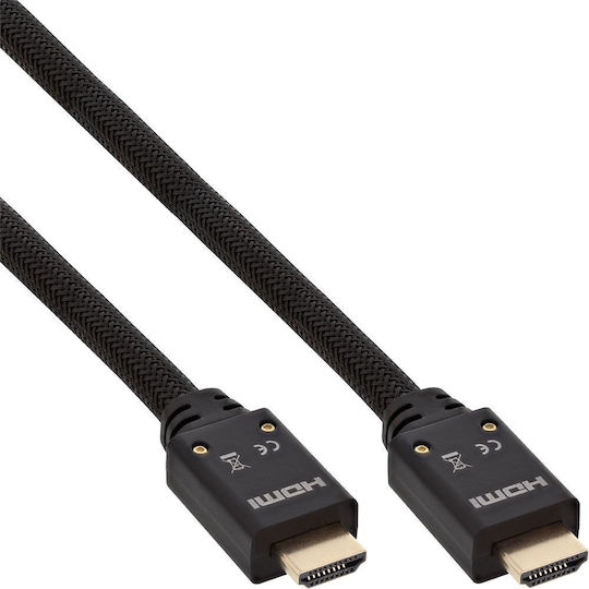 InLine Cablu HDMI De Sex Masculin - HDMI De Sex Masculin 25m Negru