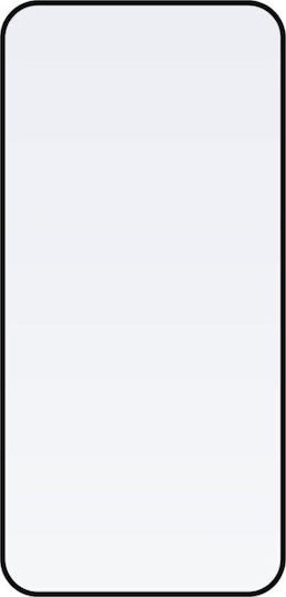 Fixed Displayschutzfolie Schwarz (iPhone 17 / 17 Pro / 16 Pro)