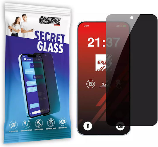 GrizzGlass Ceramic Privacy Tempered Glass (Oppo Reno13 Pro, GrizzGlass)
