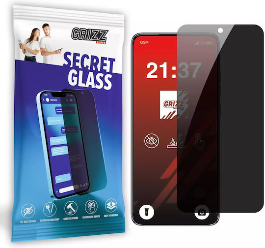 GrizzGlass Ceramică Privacy Tempered Glass (Motorola Edge 50 Neo / Edge 60 Neo)