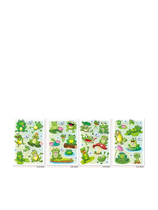 Brewis Weihnachtsdekoration 3D Frosch Aufkleber Mix 13414917 5907611703861