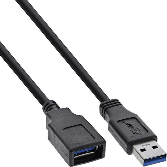 InLine 5m USB 2.0 Cable A-Male to A-Female (35665)