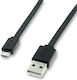 Cablu Roline USB-A 1m Negru 11.02.8760