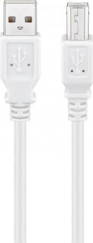 Καλώδιο Usb Goobay Usb-a Usb-b 1 M Λευκό Jab-1521959