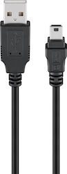 Goobay USB 2.0 Cablu USB-A - mini USB-B Negru 9...
