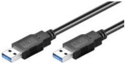 Microconnect Usb3.0 A-a 1m M-m Black Usb3.0 M M 1m 1 M Usb A Usb A Usb 3.2 Gen 1 3.1 Gen 1 Male Male Black