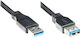 Alcasa USB-Kabel Alcasa 2711-s01 USB-Kabel USB 3.2 Gen 1 3.1 Gen 1 1 m USB A Schwarz