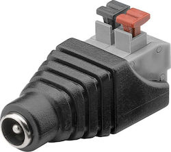 Υποδοχή Dc Goobay 5,50 X 2,10mm Σφιγκτήρα Push-down 10τμχ 76749
