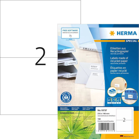 Herma Selbstklebende A4-Etiketten 210x148mm