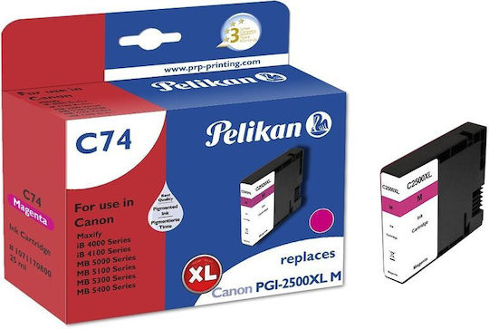 Pelikan Συμβατό Μελάνι Εκτυπωτή InkJet C74 Ματζέντα 1τμχ