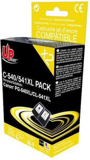 Uprint Συμβατό Μελάνι Εκτυπωτή InkJet C-540+541XL / PG540XL+CL541XL Μαύρο 1τμχ