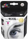 TB Print Compatible Inkjet Printer Ink HP 951XLMR 1650 Pages 28ml Magenta 1pcs