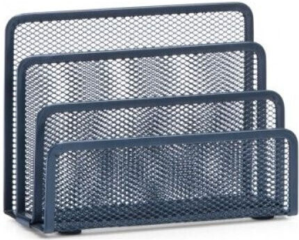 Metallic Desk Organizer in Gray Color 1pcs 8x13.5x17cm