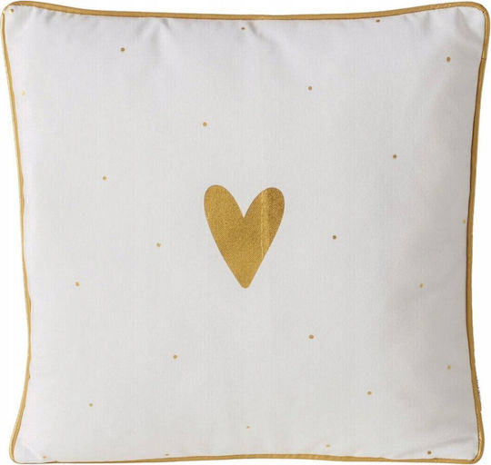 Boltze Throw Pillow White 45x45cm