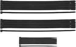 Neo Plastic Cable Ties in Black Color (75 pcs)