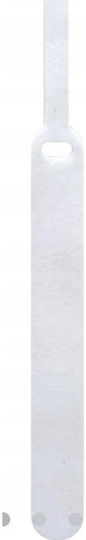 Schwaiger Velcro Cable Ties 170mm x 12mm in White Color (10 pcs) KMKB2010