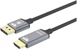 Premiumcord DisplayPort 1.4 към HDMI 2.1 кабел 8K@60Hz 4K@144Hz 2m Premiumcord DisplayPort 1.4 към HDMI 2.1 кабел 8K@60Hz 4K@144Hz 2m