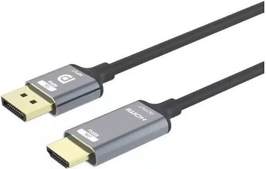 Καλώδιο Premiumcord Premiumcord Καλώδιο Displayport 1.4 Hdmi2.1 Ανάλυση 8k@60hz 4k@144hz 2m