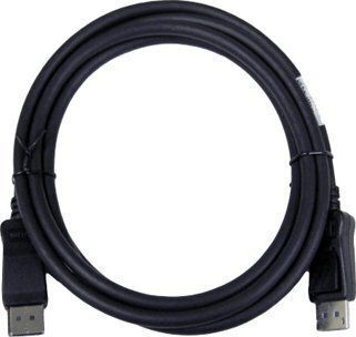 HP DisplayPort Cable 2m 2M DisplayPort DisplayPort Black Male Male