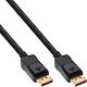 Активен кабел Inline DisplayPort 1.4 8k4k Черно Злато 10м