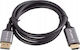 Lanberg DisplayPort M auf HDMI M Kabeladapter 1,8m 4K Schwarz-Silber