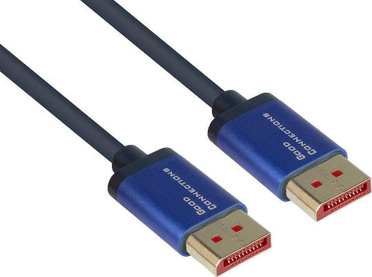 Alcasa Alcasa 4814-sf005b DisplayPort Cable 0.5 M Blue
