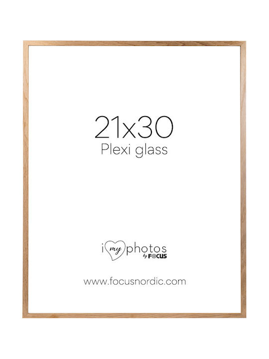Focus Focus Soul Frame Oak Veneer 21x30 Plexi