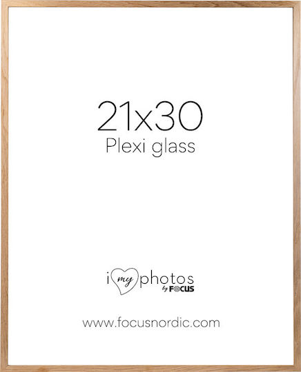 Focus Focus Soul Rahmen Eichenfurnier 21x30 Plexi