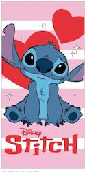 Disney Stitch Heart Beach Towel 70x140cm