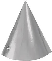 Silver Party Hats 6 Pcs