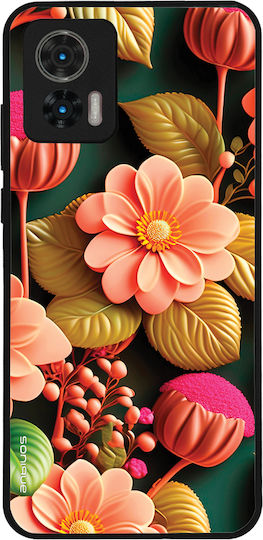 Θήκη Sonique 3d Flower Series Motorola Edge 30 Neo 5g Σομόν