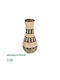 GloboStar Montmartre Planter Wooden Beige 20x20x42cm.