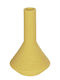 GloboStar Planter Ceramic Yellow 13x13x20cm.