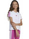 Kinder-T-Shirt Weiß Essentials