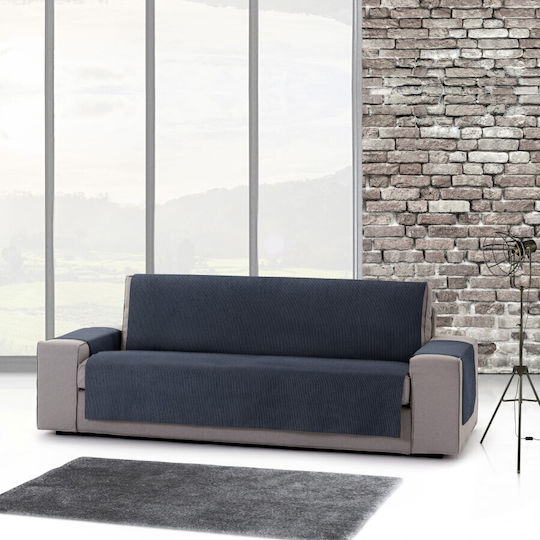 Eysa Mid Ελαστικό Κάλυμμα Τετραθέσιου Καναπέ C3 Blue 250cm