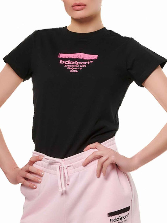 Body Action Bluze Damă T-shirt Negru
