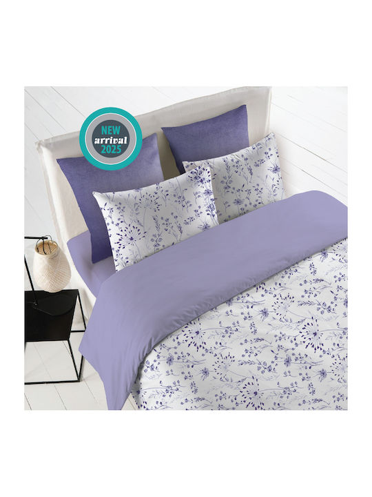 Isadore Lorraine Duvet Cover Set Single with Pillowcase 160x240 Elite White